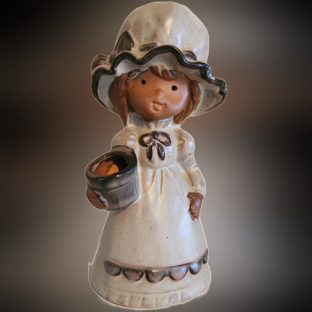 Vintage Hans Schirmer Ceramic Girl figurine, Denmark